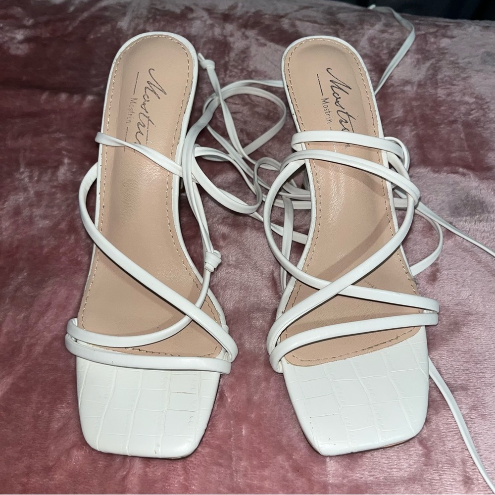 white heels